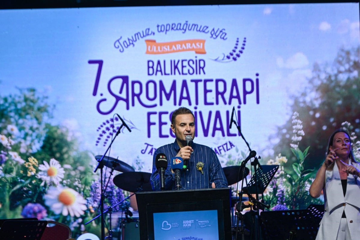 7. Uluslararası Balıkesir Aromaterapi Festivali Başladı
