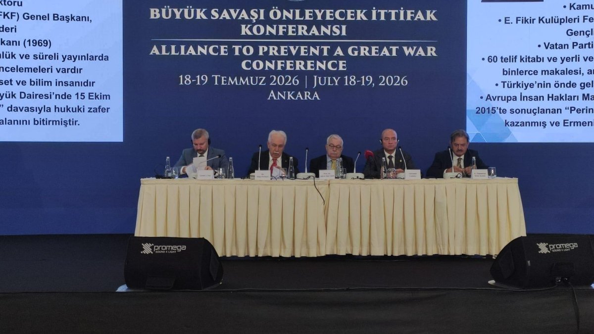 Ankara'da düzenlenen uluslararası konferansın sonuç bildirgesinde, ABD ve NATO kaynaklı küresel tehditlere karşı Türkiye, Rusya, Çin ve İran (TRÇİ) arasında bütüncül bir stratejik ittifak kurulması çağrısı yapıldı.