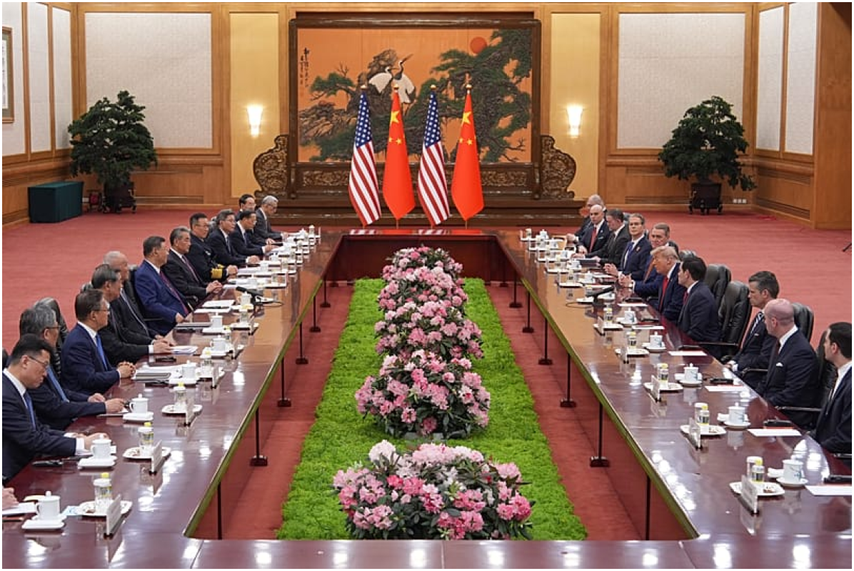 13-15 Mayıs tarihleri arasında Pekin'de gerçekleştirilen Trump ve Xi Jinping arasındaki görüşmeler,