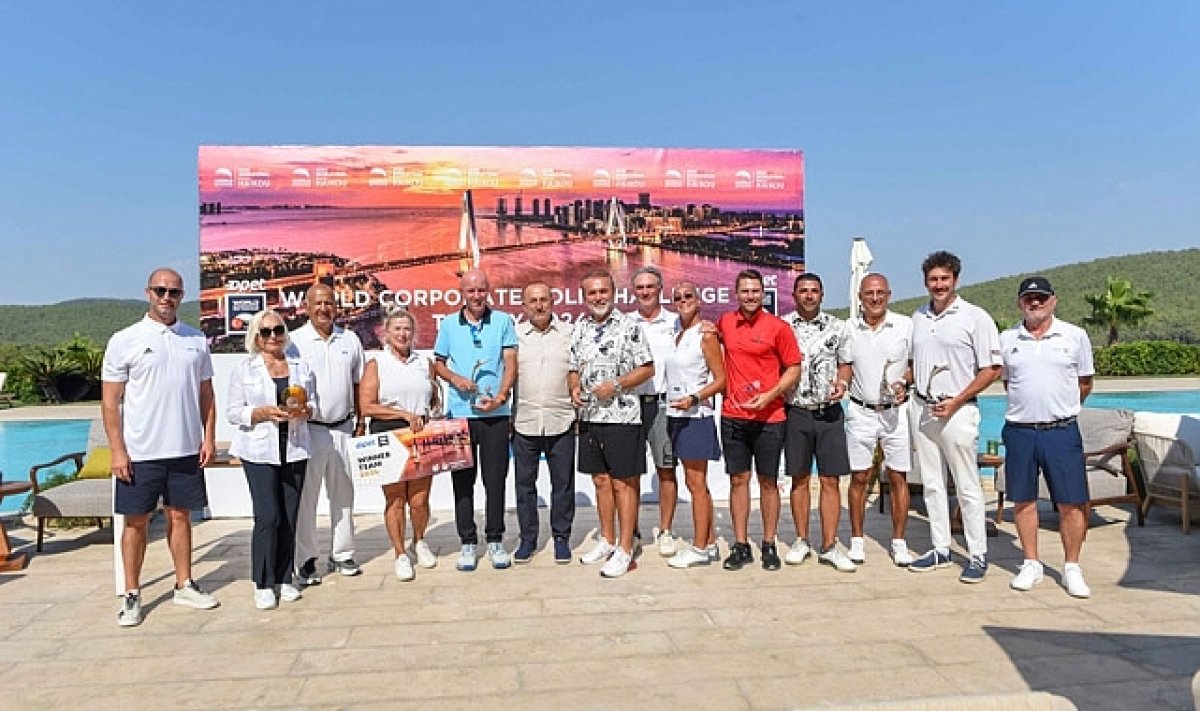 Bodrum'da düzenlenen golf turnuvası, iş dünyasının önde gelen isimlerini bir araya getirdi.