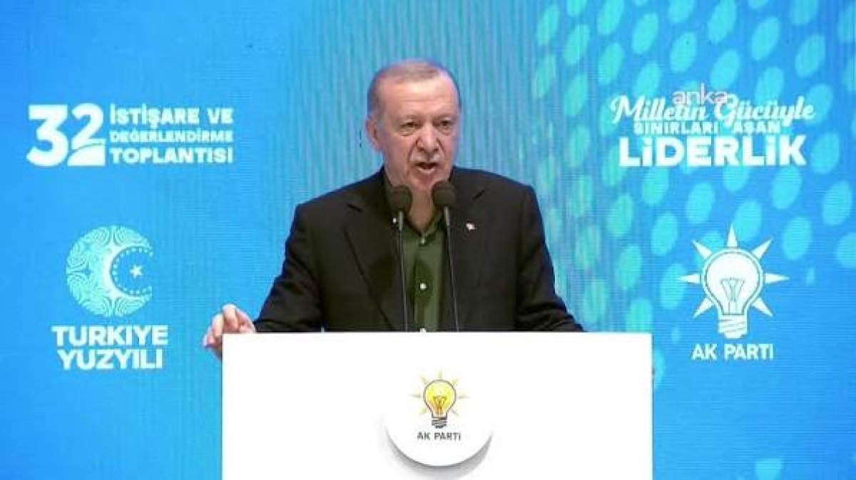 Cumhurbaşkanı Erdoğan'ın AK Parti İstişare ve Değerlendirme Toplantısı'ndaki Açıklamaları