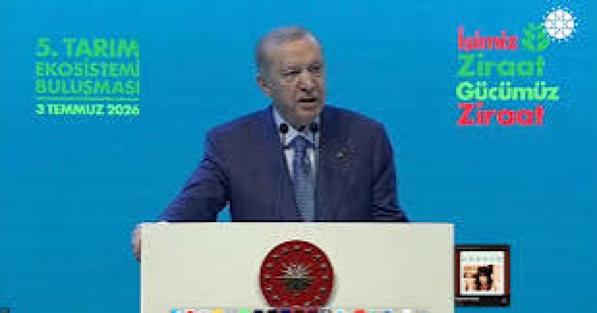 Cumhurbaşkanı Recep Tayyip Erdoğan, Haliç Kongre Merkezi'nde düzenlenen Ziraat Bankası 5. Tarım Ekosistemi Buluşması'nda önemli açıklamalarda bulundu. İşte konuşmasının ana hatları: