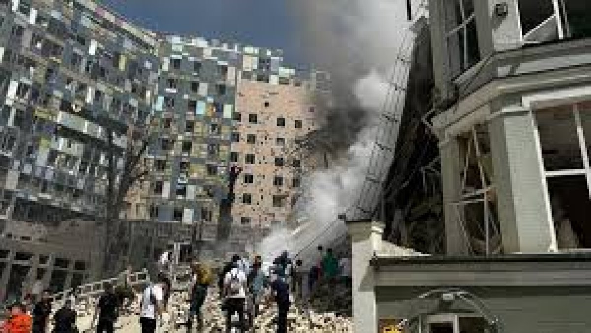 Rus Ordusunun Kiev'deki Bombardımanı