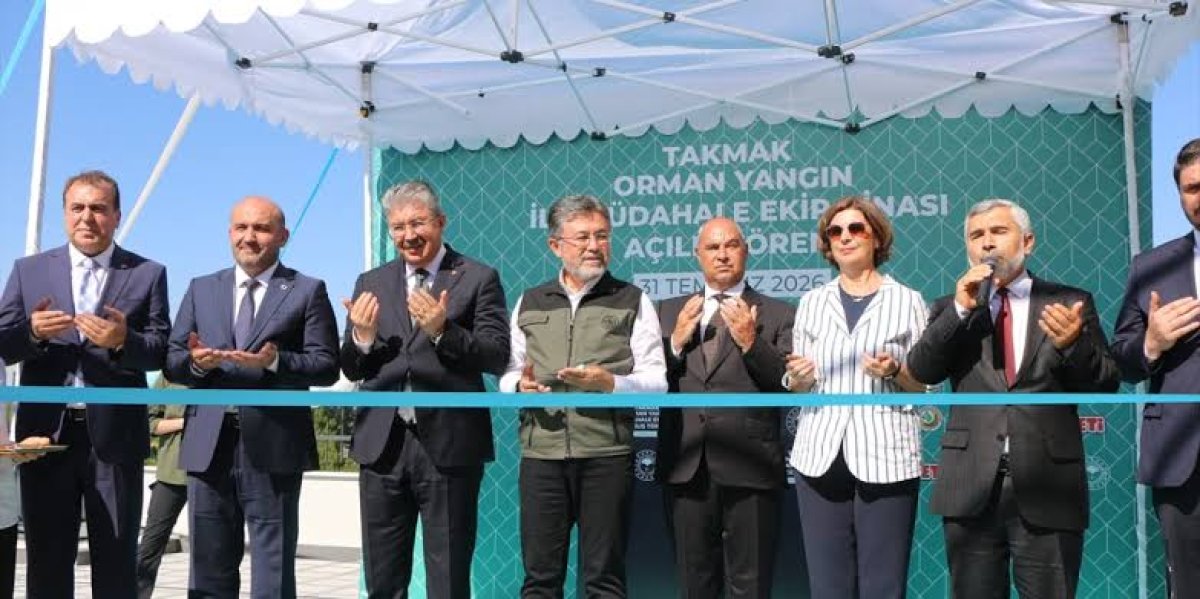 Takmak Yangın Söndürme ve İlk Müdahale Ekip Binası Açılış Töreni