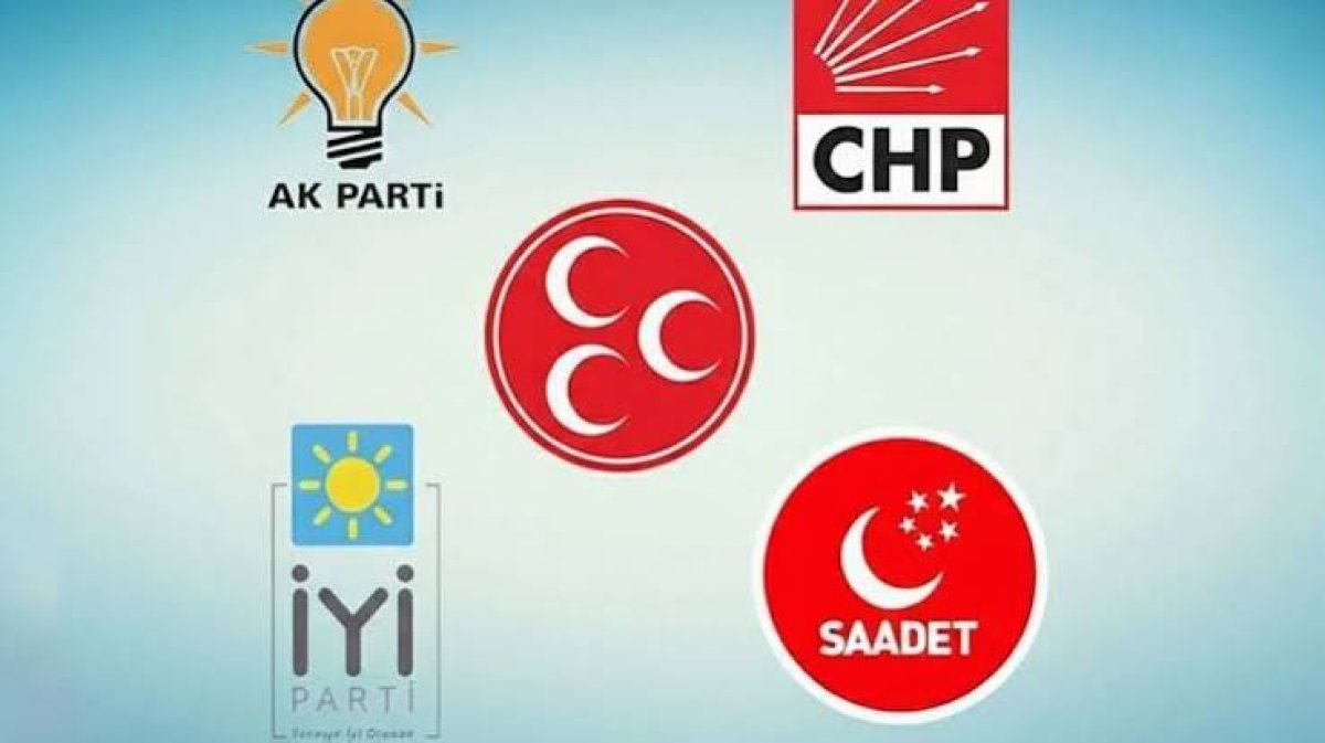 Türkiye'de faaliyet gösteren siyasi partilerin üye sayılarında önemli değişiklikler yaşandı