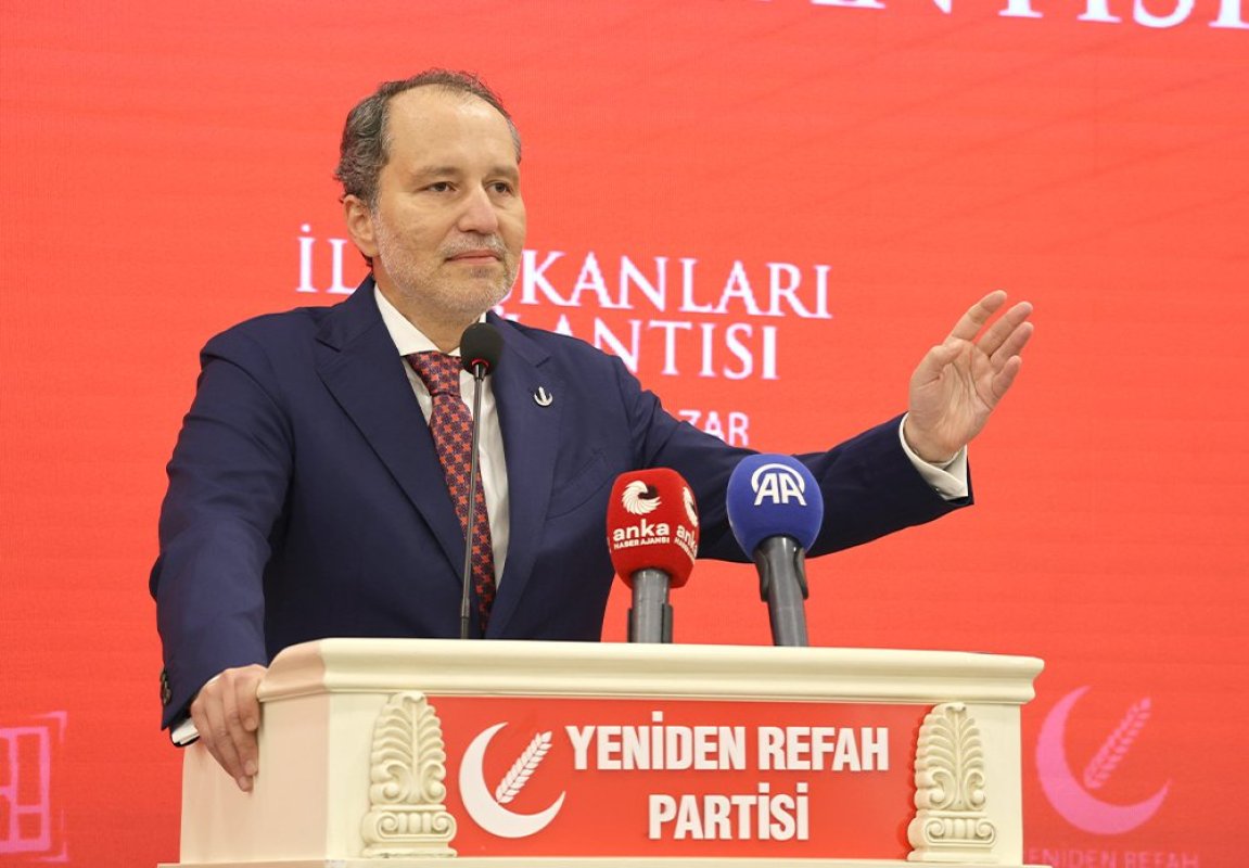 Yeniden Refah Partisi Genel Başkanı Fatih Erbakan'ın Açıklamaları