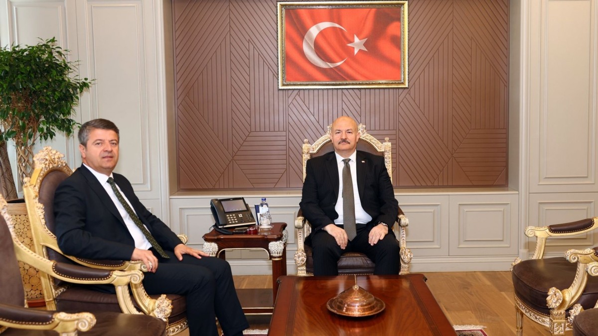 Abdurrahman Tutdere’den Vali Abdullah Küçük’e hayırlı olsun ziyareti