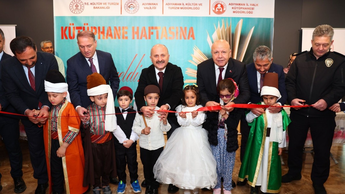 Adıyaman’da 62. Kütüphaneler Haftası kutlandı