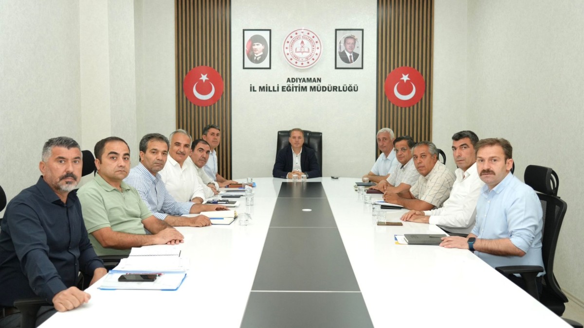 Adıyaman'da eğitim yatırımları masaya yatırıldı