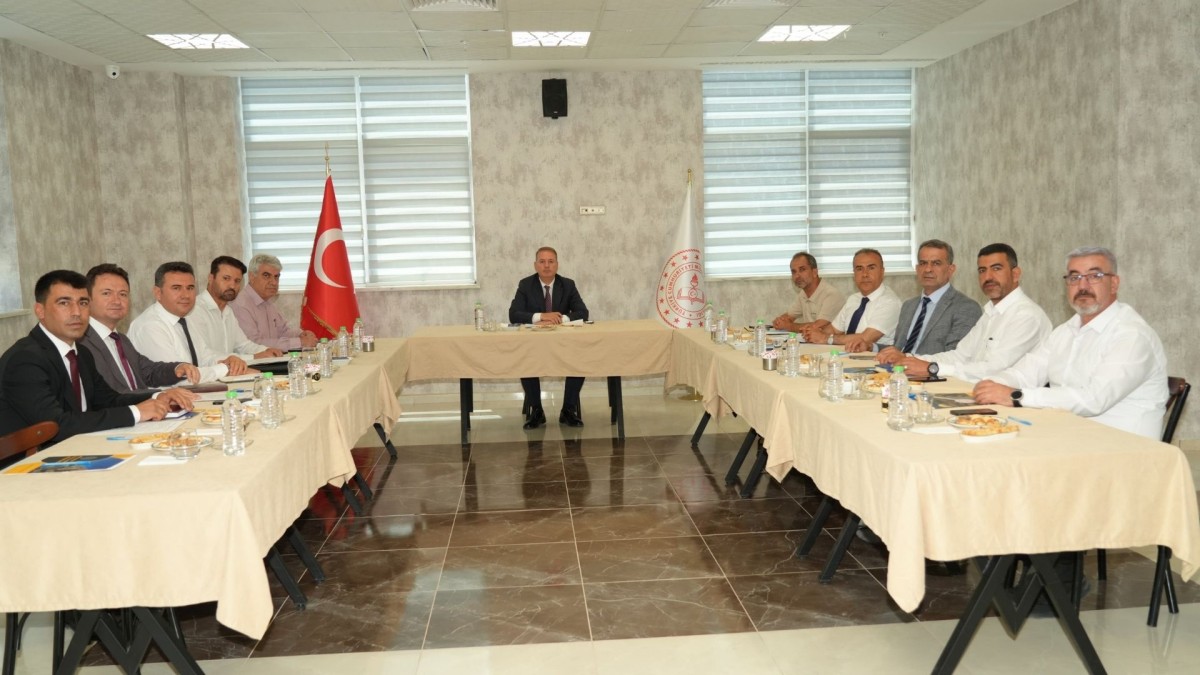 Adıyaman'da İlçe Milli Eğitim Müdürleri Toplantısı gerçekleştirildi