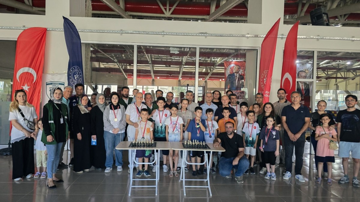 Adıyaman'da Kulüpler İl Yöre Yarışmaları Satranç Turnuvası tamamlandı