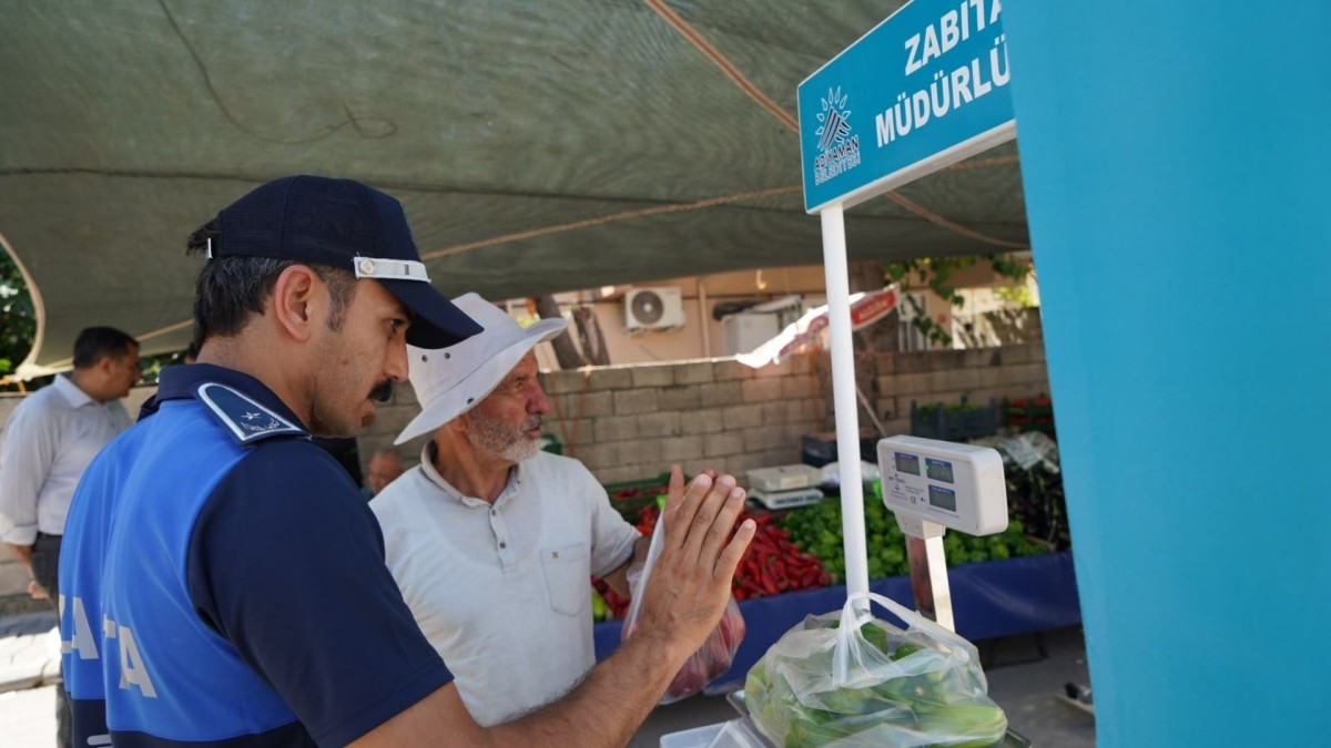 Adıyaman’da pazarlarda güveni artıran uygulama: Tartı Kontrol Noktası hizmete girdi  - Videolu Haber