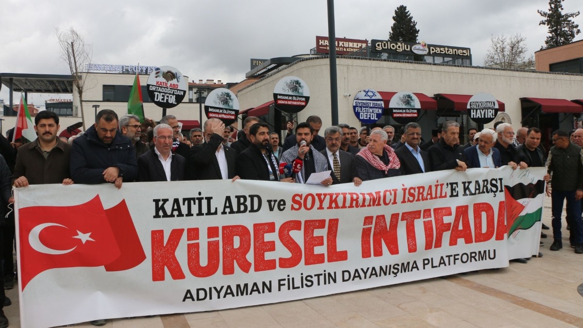 Adıyaman Filistin Dayanışma Platformu: ‘Gazze’de soykırım, bölgede yeni vahşetler var’  - Videolu Haber