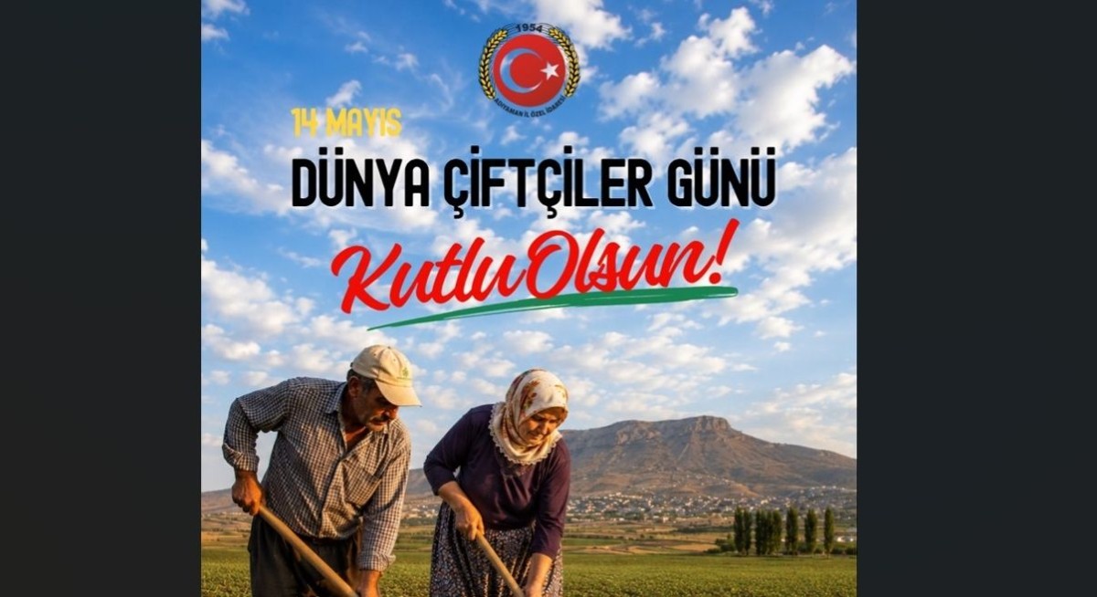 Adıyaman İl Özel İdaresi’nden 'Dünya Çiftçiler Günü' mesajı