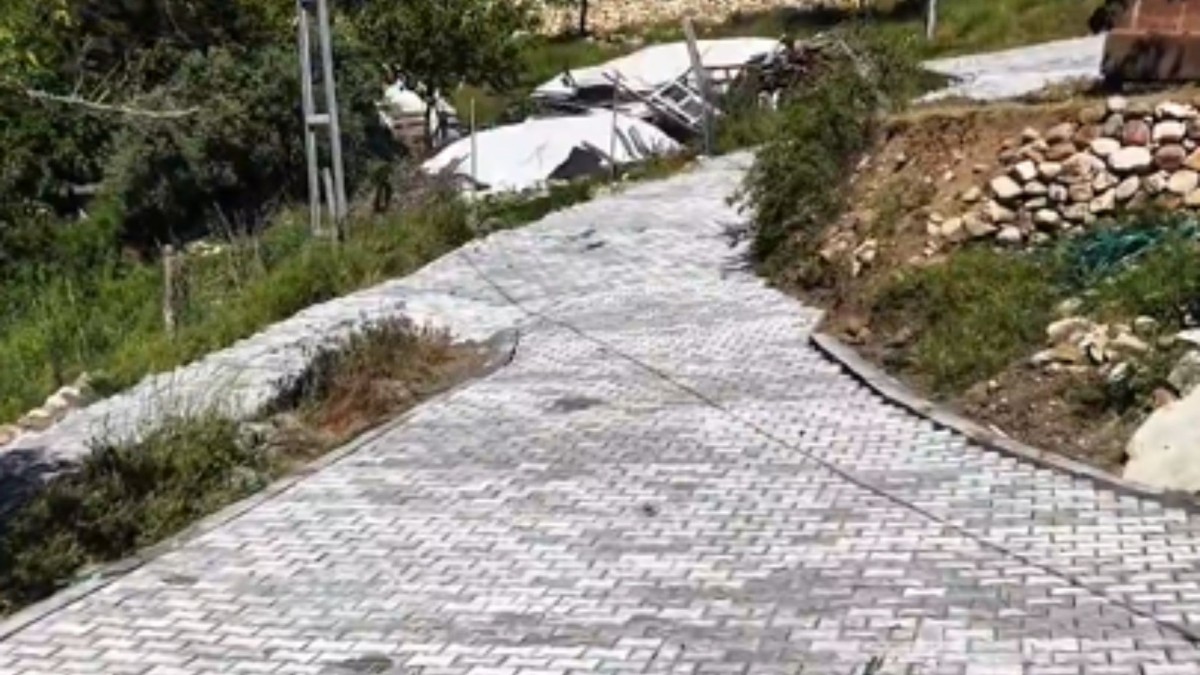 Adıyaman İl Özel İdaresi ürettiği parke taşlarını köylerle buluşturuyor  - Videolu Haber