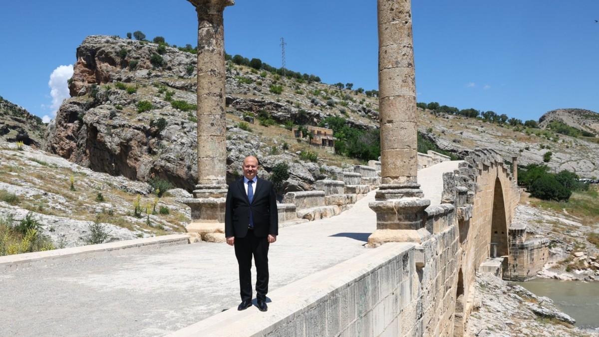 Adıyaman Valisi Küçük’ten Cendere Köprüsü ziyareti