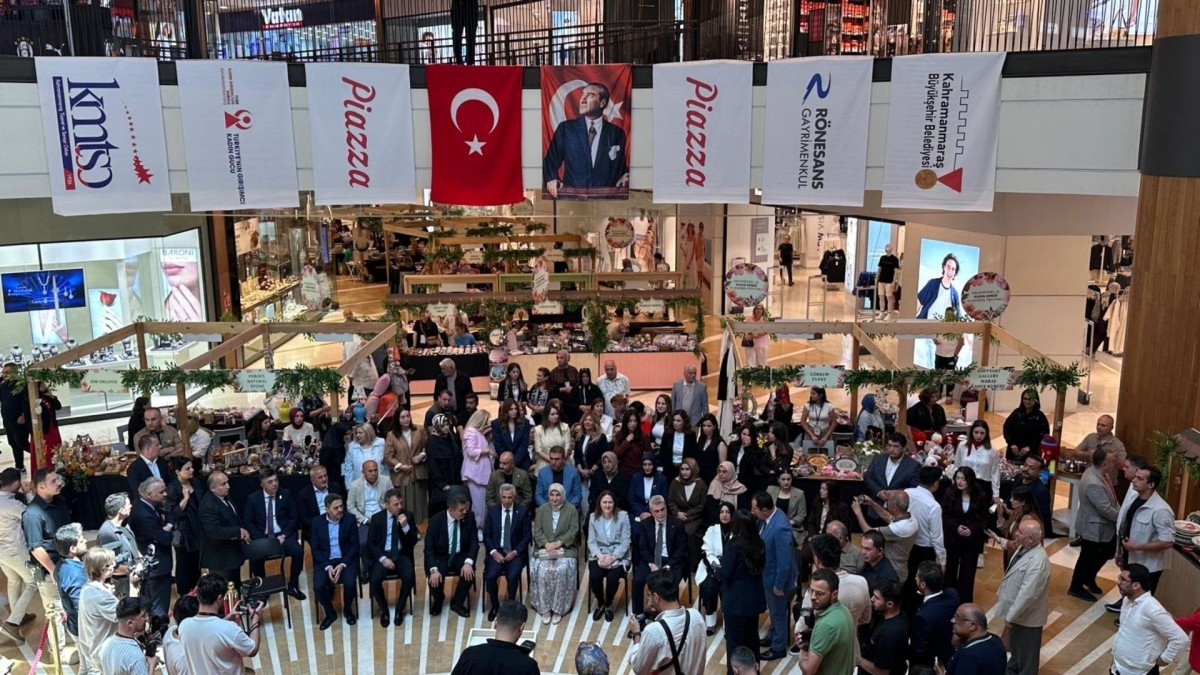 Adıyamanlı kadınlar Kahramanmaraş’ta üretim ve dayanışma mesajı verdi