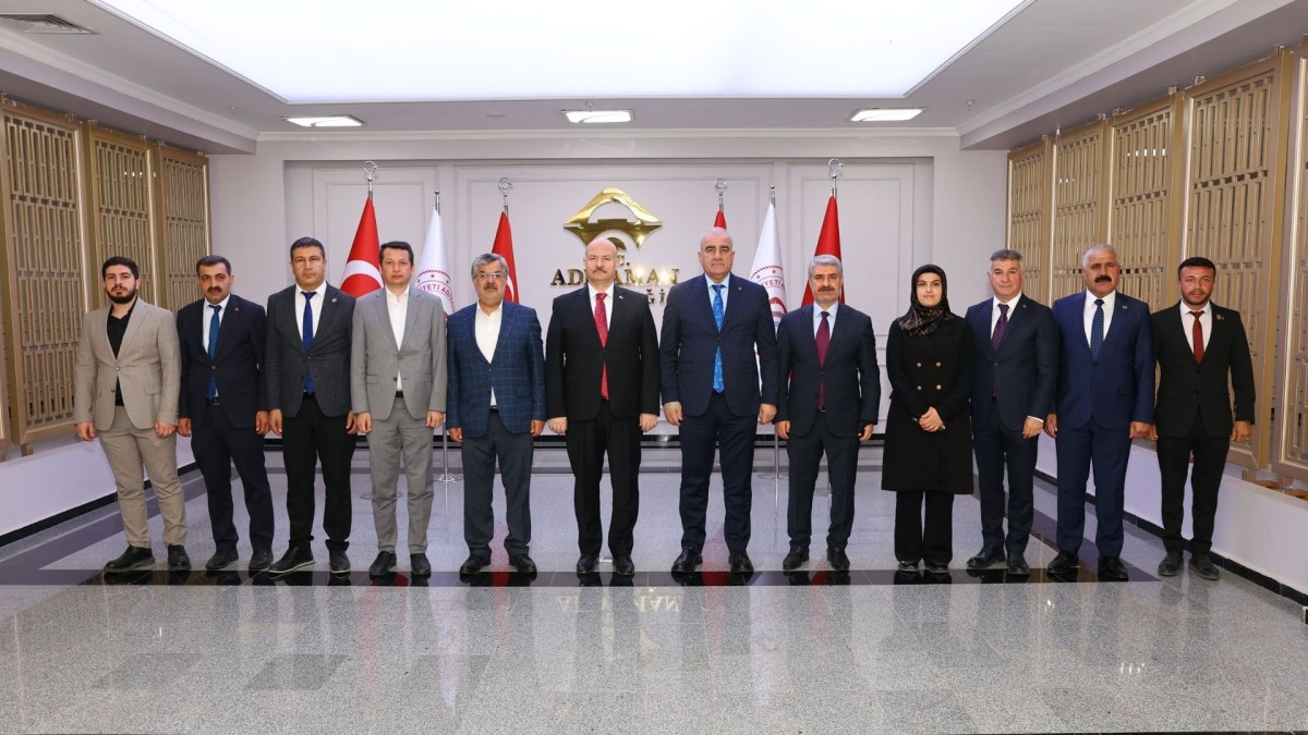AK Parti heyetinden Vali Abdullah Küçük’e hayırlı olsun ziyareti