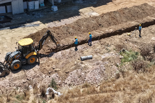 ASKİ, Efeler’de yeni kanalizasyon hattı yapımına başladı
