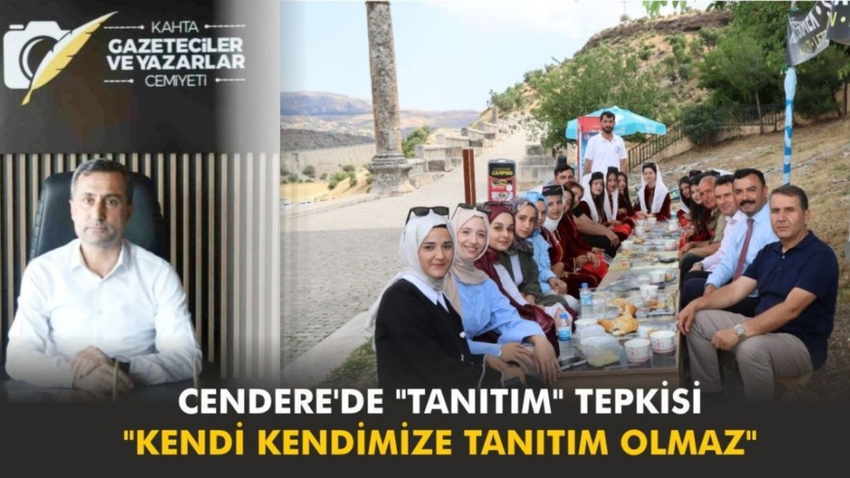 Başkan Mustafa İşeri’den Cendere Köprüsü'ndeki tanıtım programına ‘kapalı devre’ eleştirisi