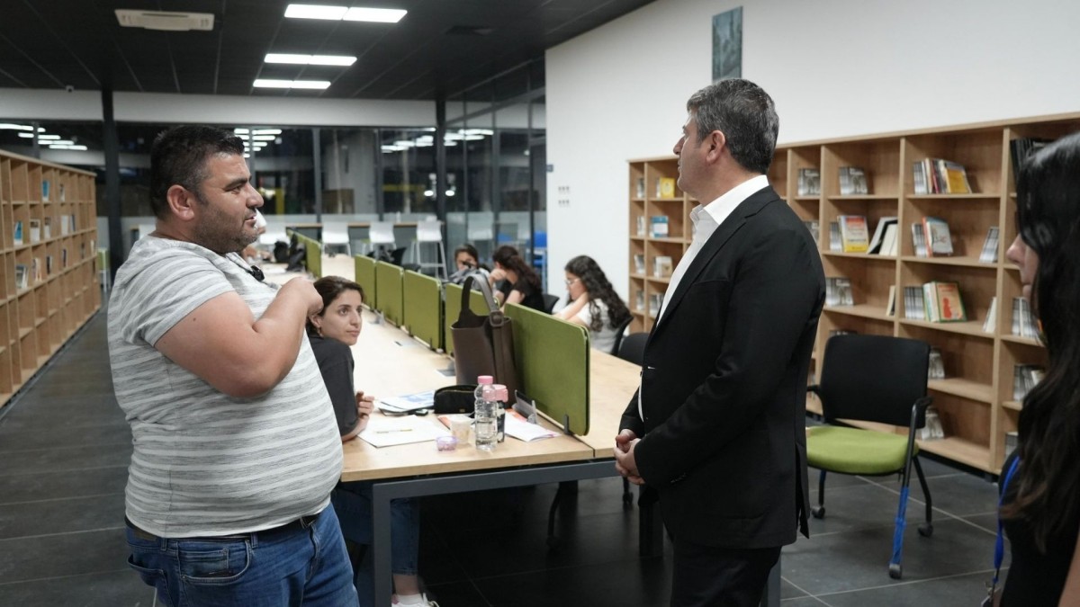 Başkan Tutdere’den kütüphane ve bilim merkezi ziyareti