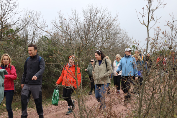 Bizim Köy Doğa Yürüyüşü’nün bu ayki rotası Akpınar Mahallesi oldu