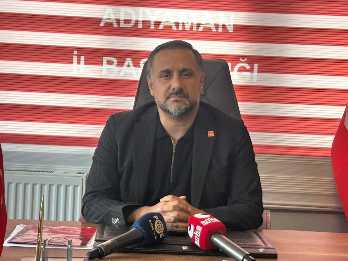 CHP Adıyaman İl Başkanı Engin Doğan ‘Tek gayemiz CHP’yi bölmemek’  - Videolu Haber