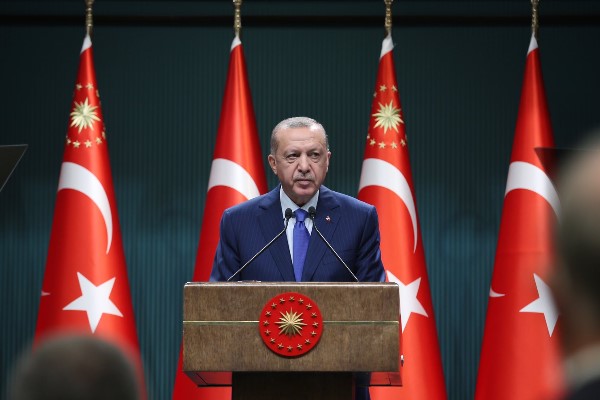 Cumhurbaşkanı Erdoğan, Lübnan Cumhurbaşkanı Avn ile görüştü