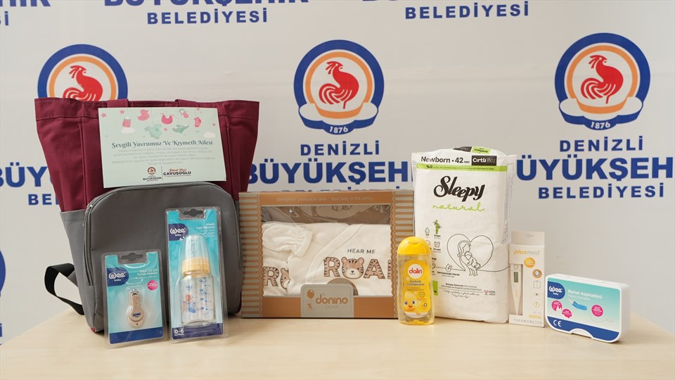 Denizli’de Dar Gelirli Ailelere Temel Bakım Ürünü Desteği