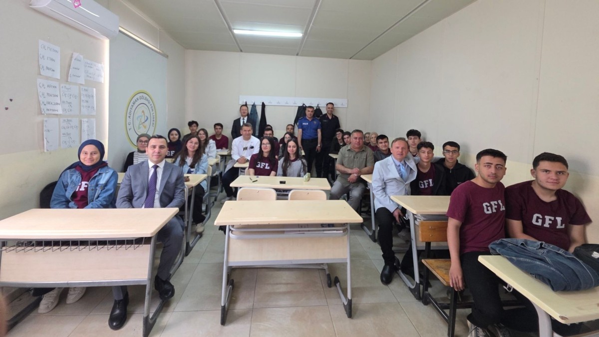 Gölbaşı Kaymakamı Algın’dan Fen Lisesi’ne ziyaret