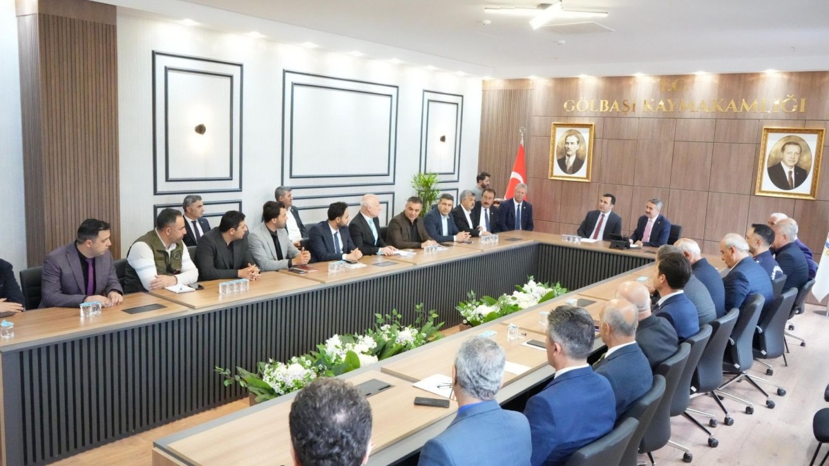 Gölbaşı’nda Koordinasyon Toplantısı gerçekleştirildi: Toplantıya Milletvekili Alkayış da katıldı