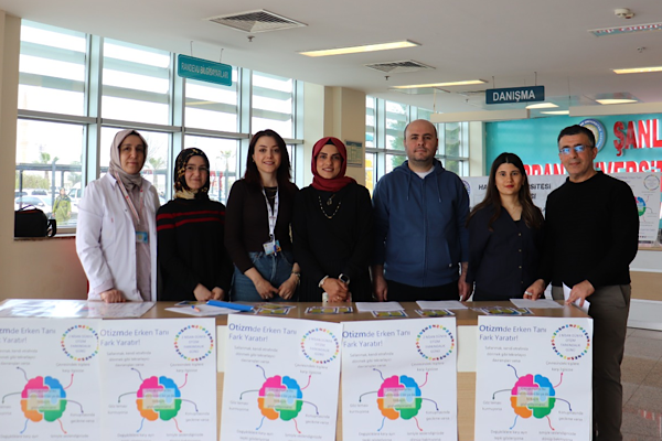 Harran Üniversitesi Hastanesi’nden otizm farkındalık etkinliği