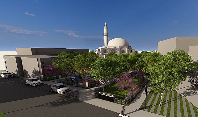 İhsaniye Eski Köy Meydanı modern bir görünüme kavuşuyor