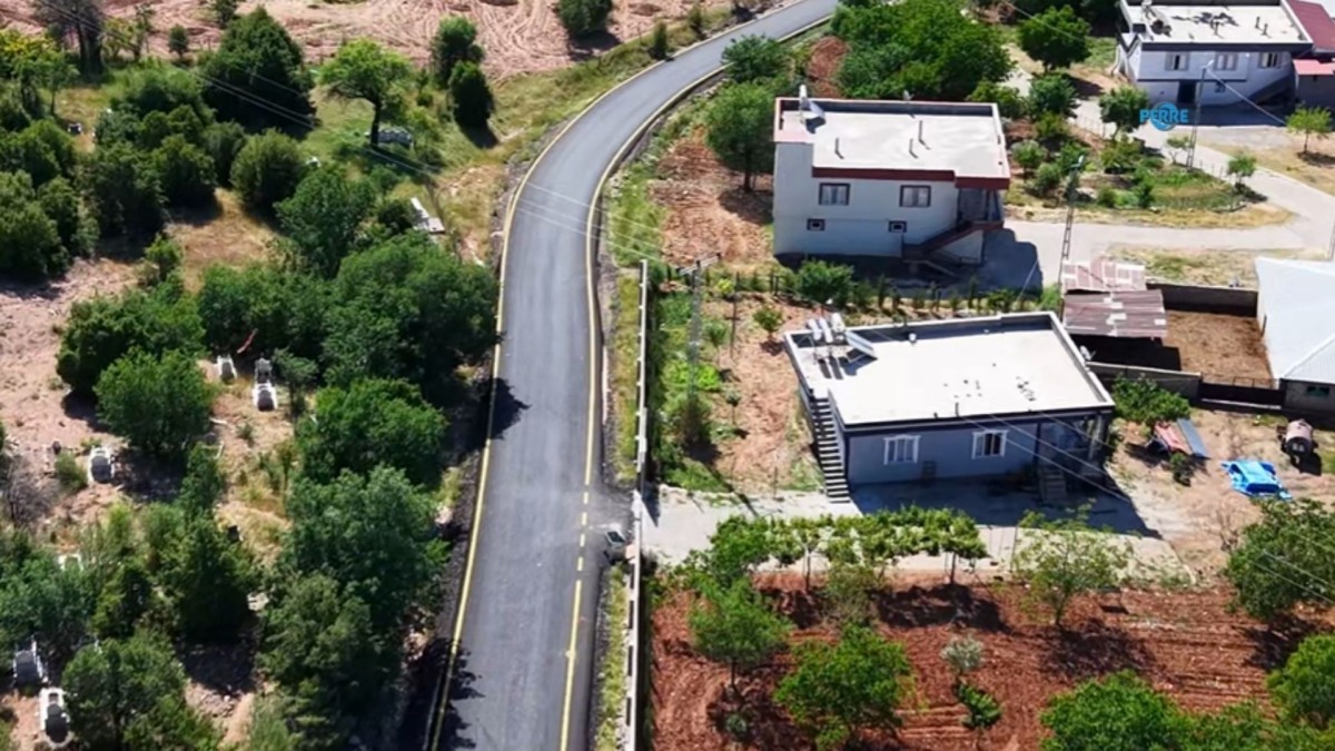 İl Özel İdaresi’nin Aşağı Nasırlı Köyü'ndeki sıcak asfalt çalışması tamamlandı  - Videolu Haber