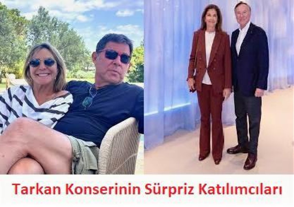 Tarkan Konseri ve Katılımcılar