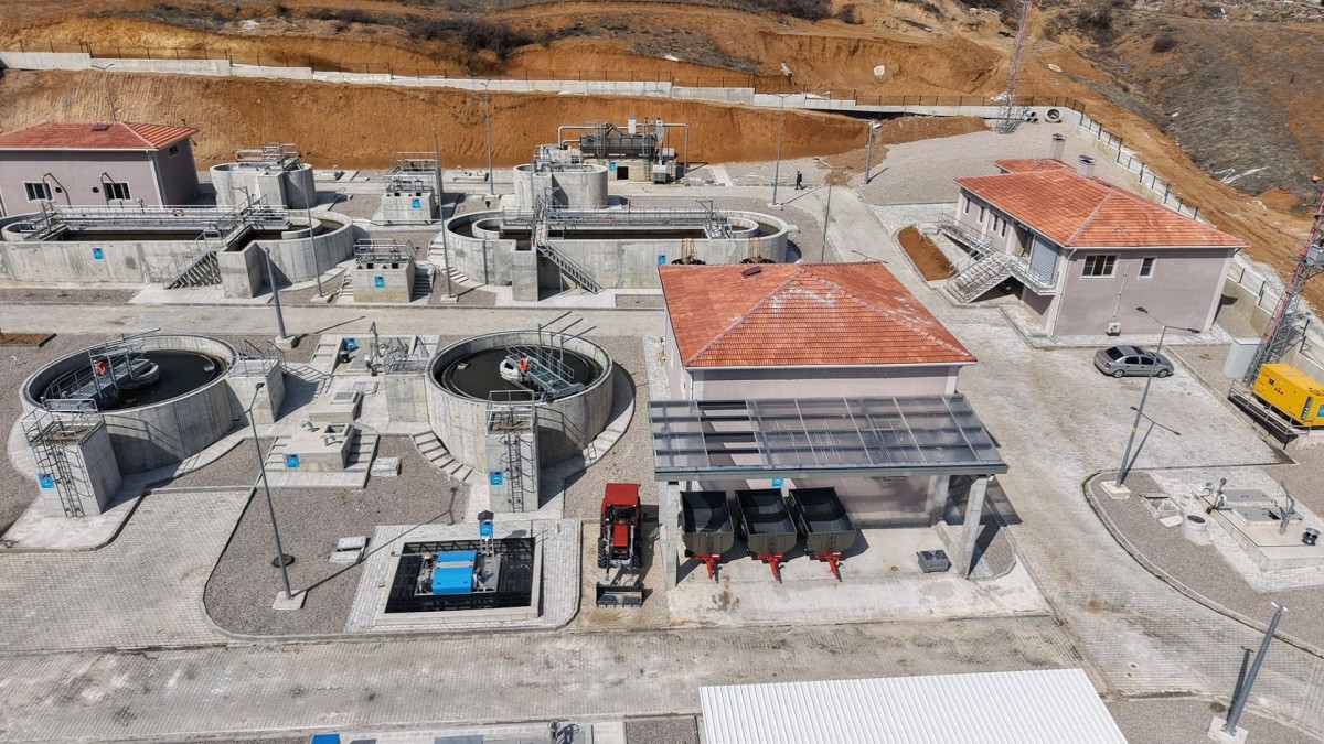 Kahramanmaraş’ta 215 Milyon TL’lik atık su tesisi tamamlandı