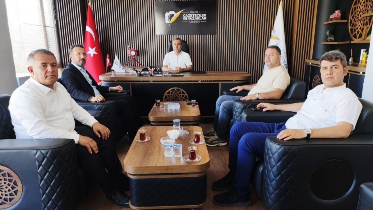 Kahta Devlet Hastanesi yönetiminden basına ziyaret