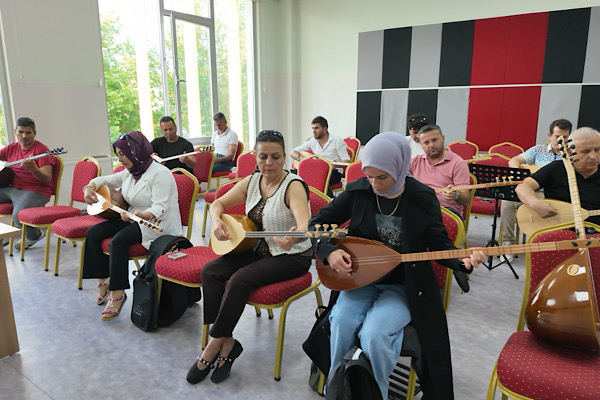 Kayseri'de belediye konservatuvarının yaz kursları başladı