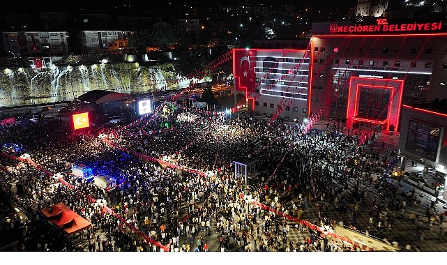 Keçiören’de 19 Mayıs Coşkusu Sefo Konseriyle Yaşanacak
