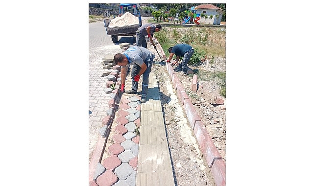 Kemer’de altyapı çalışmaları
