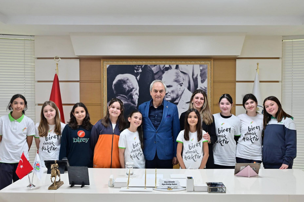 Kepez'de öğrenciler projelerini tanıttı