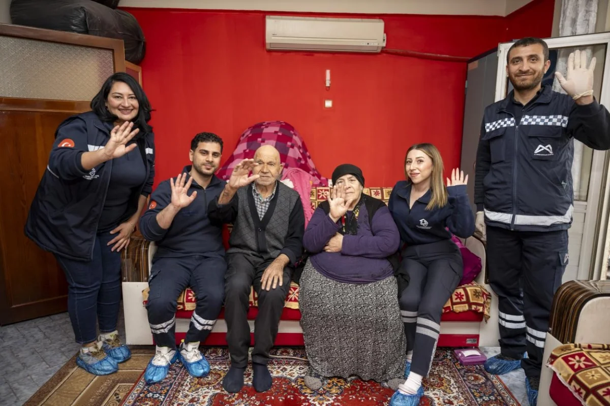 Mersin’de Bayram Öncesi Evde Sağlık ve Bakım Desteği