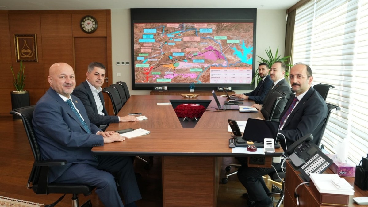 Milletvekilleri Kurt Ve Şan, DSİ’DE Adıyaman yatırımlarını değerlendirdi