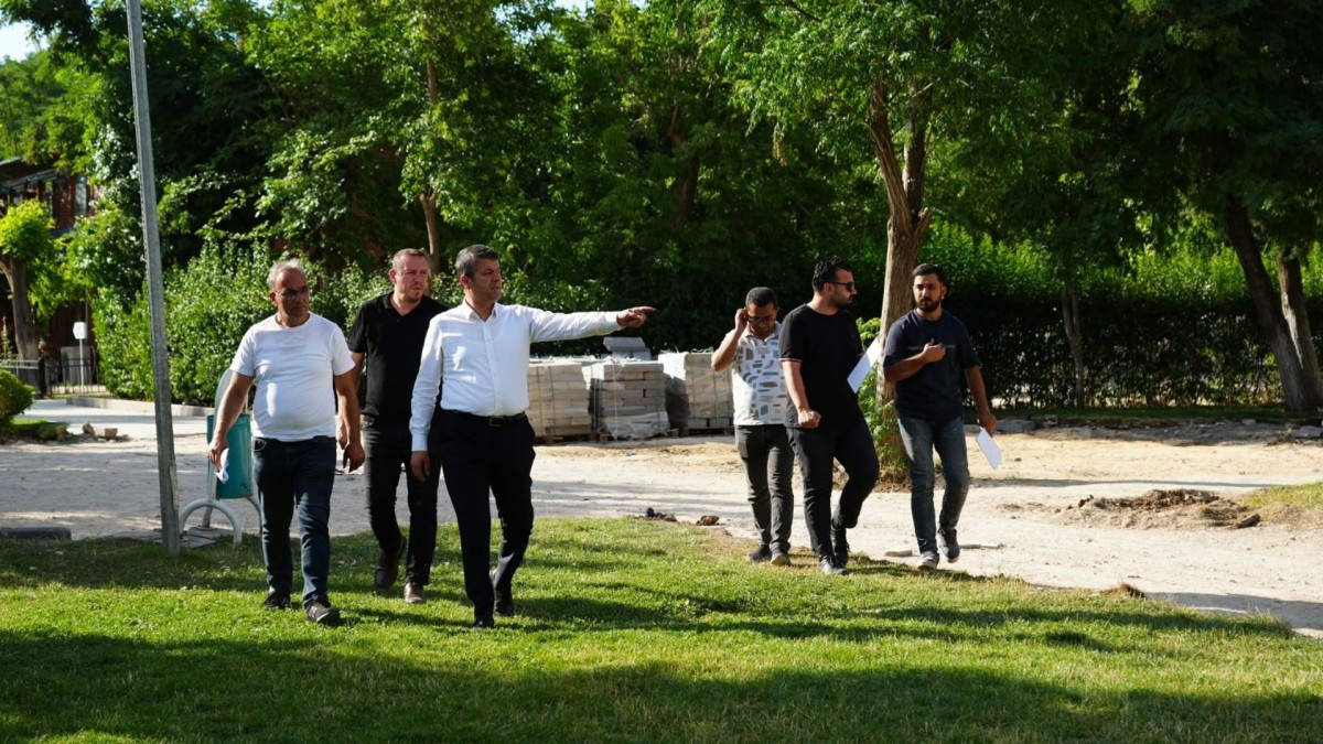 Mimar Sinan Parkı'nda yenileme çalışmalarında sona doğru  - Videolu Haber