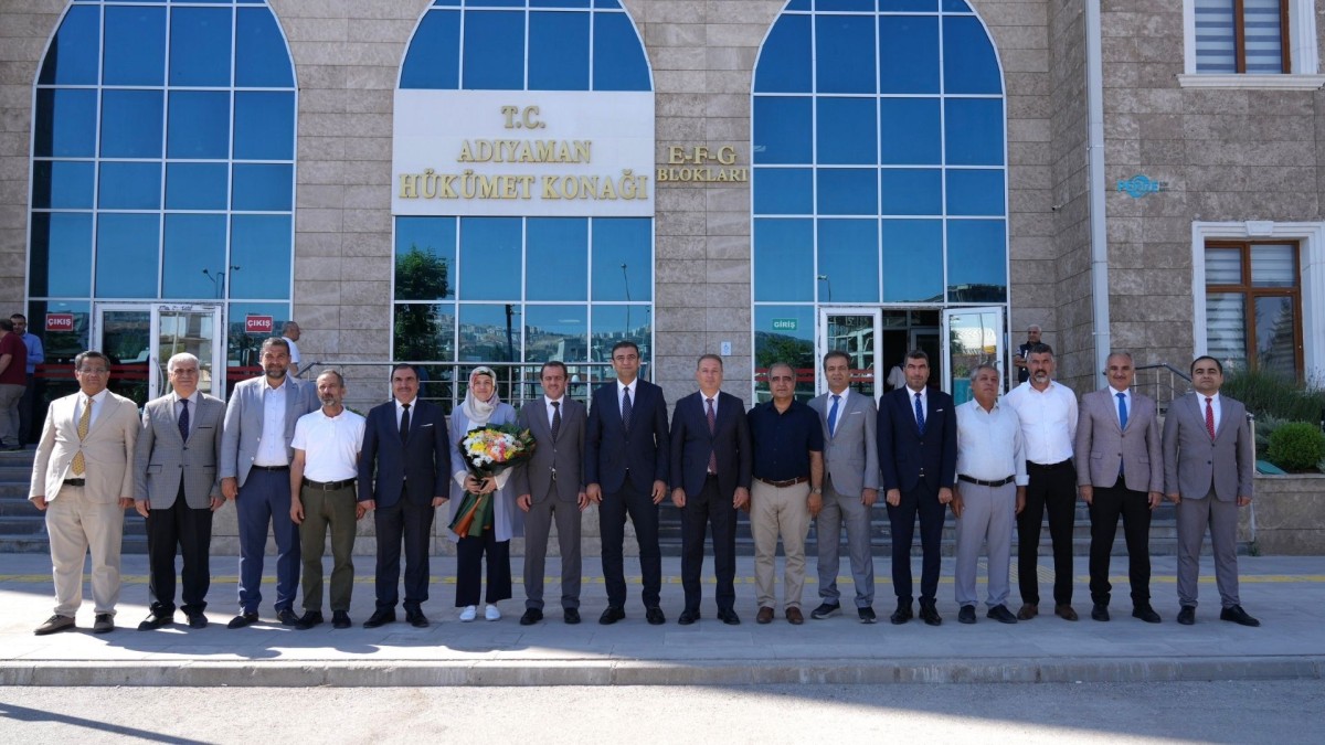 Ölçme, Değerlendirme ve Sınav Hizmetleri Genel Müdürü Kılınç Adıyaman'da
