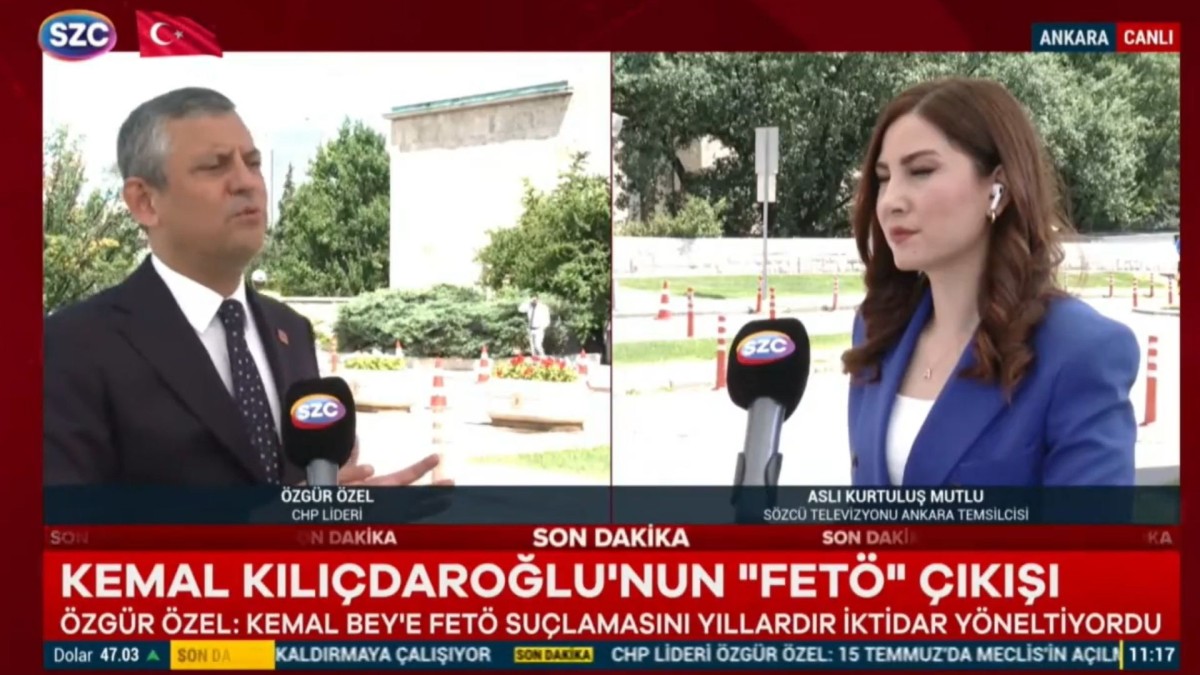 Özgür Özel: Temmuz sonu Ağustos başında yeni parti için resmî adım atılır