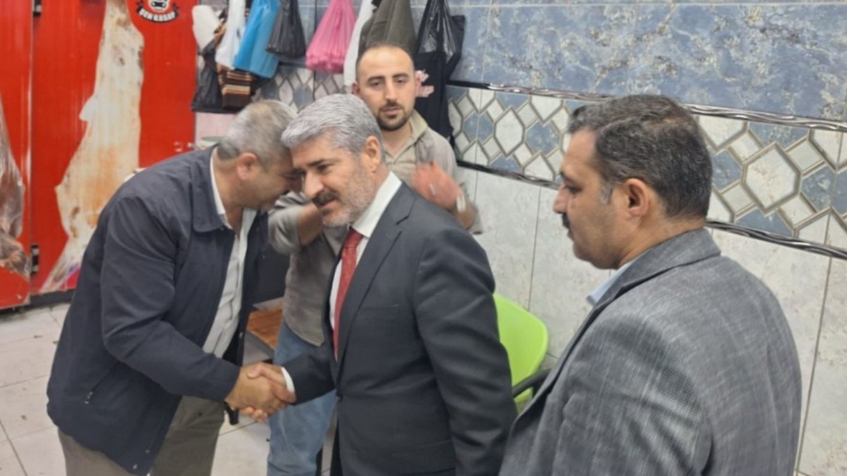 Reşit Alkan’dan esnafa bayram tebriği