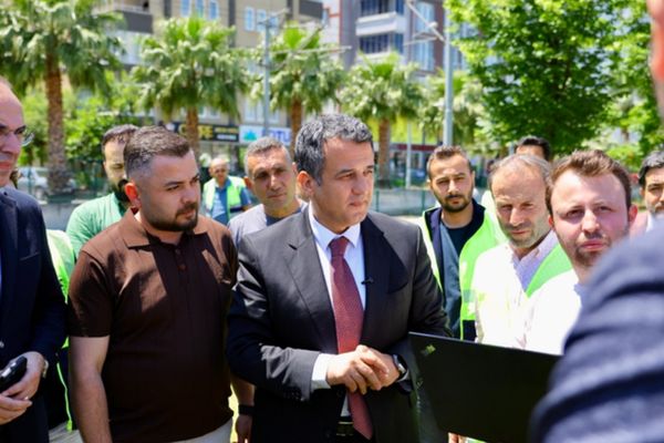 Samsun’da İsmet İnönü Bulvarı’nda trafik düzenleme çalışması başlatıldı