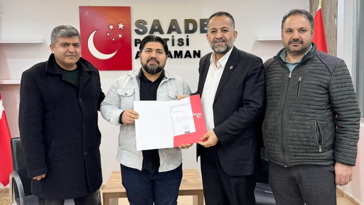 Süleyman Kılınç Saadet Partisi Besni ilçe başkanı oldu