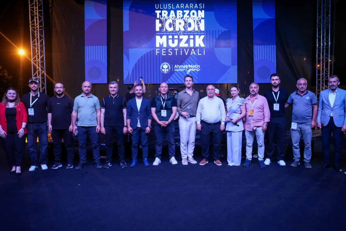 Trabzon’da Horon ve Müzik Festivali Coşkuyla Tamamlandı